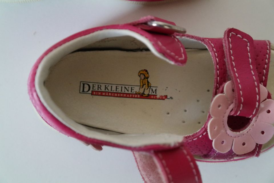 Der kleine Muck Schuhe Kinderschuhe Mädchen wenig getragen Gr. 21 in Freital