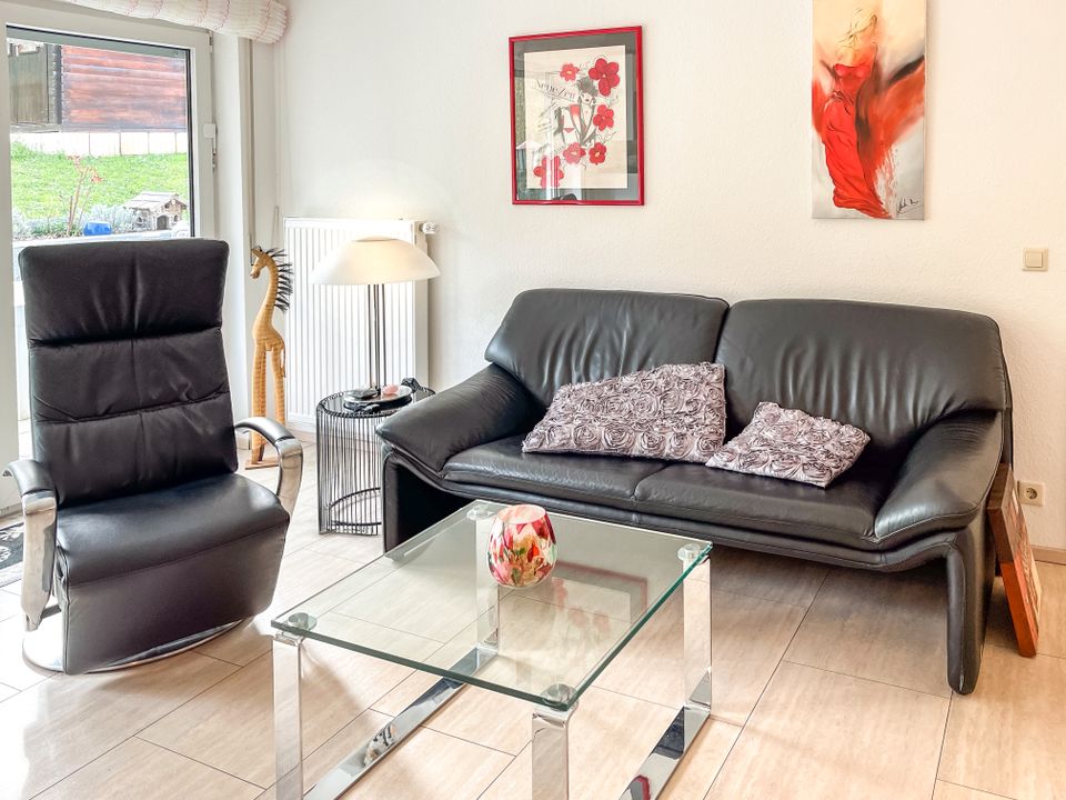 ⭐ Ruhige Wohnung mit Terasse möbliert ab 1 Monat buchbar⭐ in Pfinztal