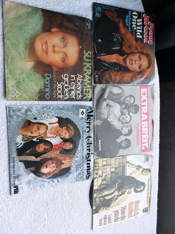 33 Stck. Singles,  Schallplatten aus den 60er, 70er, 80er in Geilenkirchen