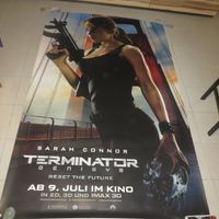 Kino Filmbanner XXL Arnold Schwarzenegger Terminator 3 Genisys PV Nordrhein-Westfalen - Troisdorf Vorschau