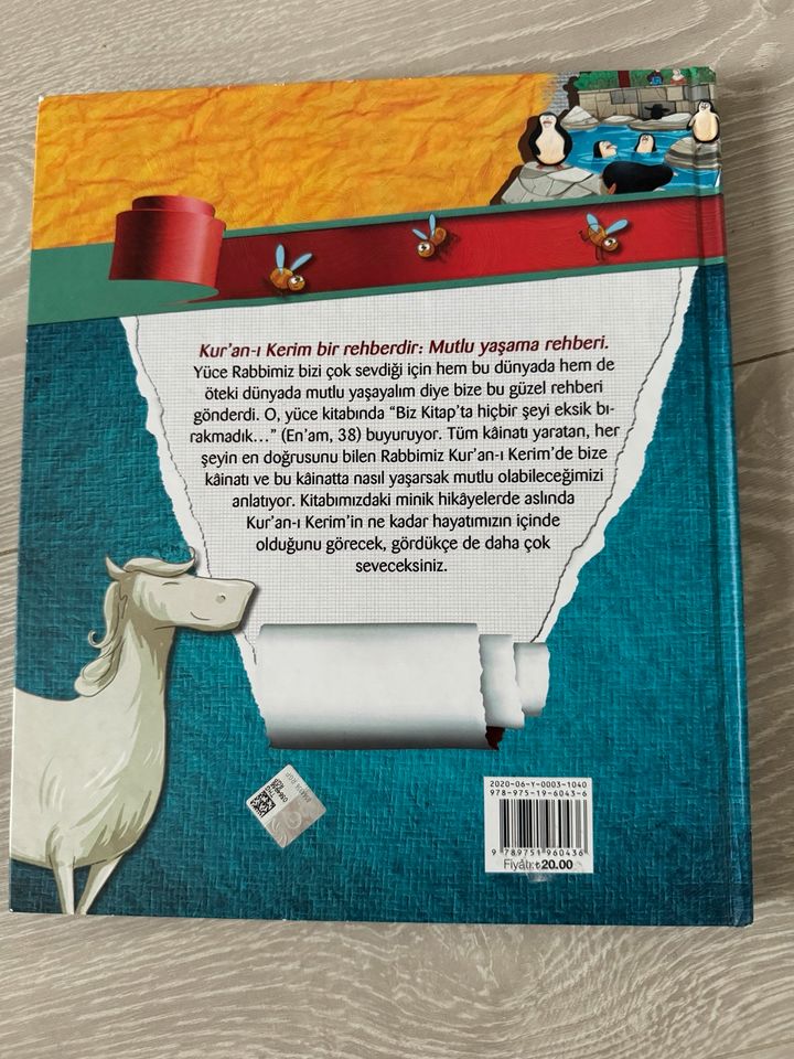 Kinderbuch (türkisch) ”40Ayet” in Oberhausen