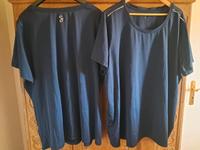 Sheego 2 x Sportshirt blau gr. 52/54 Hessen - Nidda Vorschau