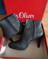 ❤️S.Oliver Stiefelette schwarz Glitzer Gr. 42❤️ Herxheim bei Landau/Pfalz - Insheim Vorschau