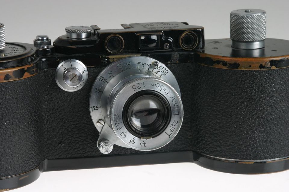 Leica 250GG Reporter mit Elmar 5cm unrestauriert ca. 1934 in Solingen