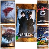 Poster Sherlock, Game ox Thrones, Mortal Instruments, Musical Hessen - Wiesbaden Vorschau