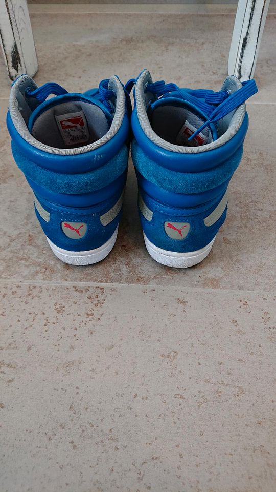 Super Puma-High-Sneaker in tollem Blau in Laupheim