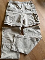 Sommerliche Outdoor-Hose beige zum abzippen mit Reißverschluss Hessen - Limburg Vorschau