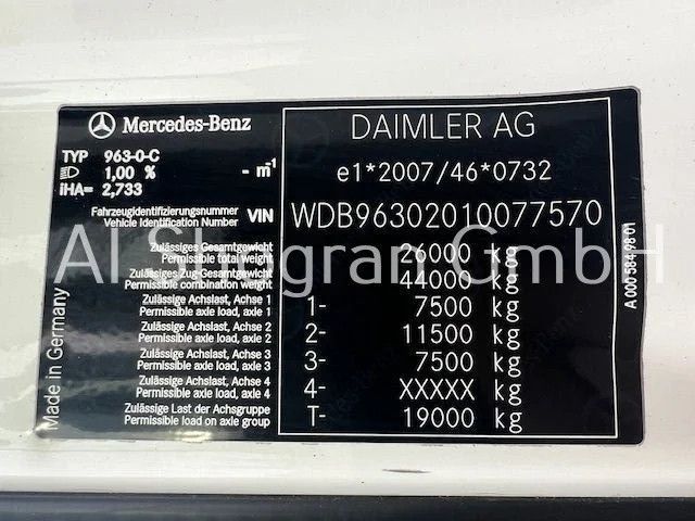 Mercedes-Benz Actros 2543 6X2 Meiller RK 20.65 /Lenk+Liftachse in Grevenbroich