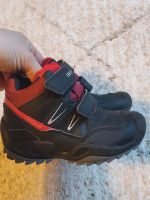 Robuste Geox Schuhe Boots Gr.24 schwarz rot Übergang Regen Berlin - Spandau Vorschau