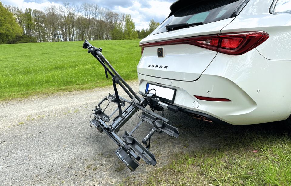 Fahrradträger POKER-F für 2 Fahrräder zu vermieten (auch E-Bike!) in Engelskirchen