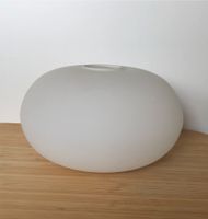 Vase Glas Opal matt Dekoration Flowerpot Ikea Scandi Glasvase Hannover - Mitte Vorschau