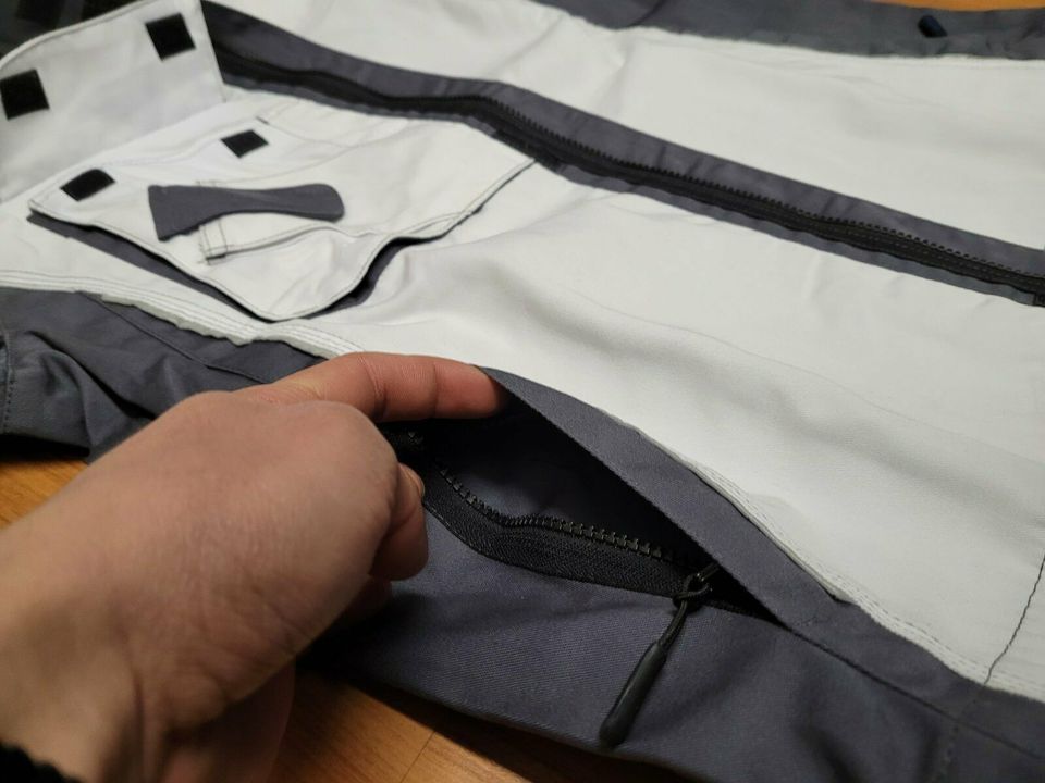 Neu Arbeitskleidung Arbeitsjacke Jacke Pionier weiß grau S - 3XL in Mörfelden-Walldorf