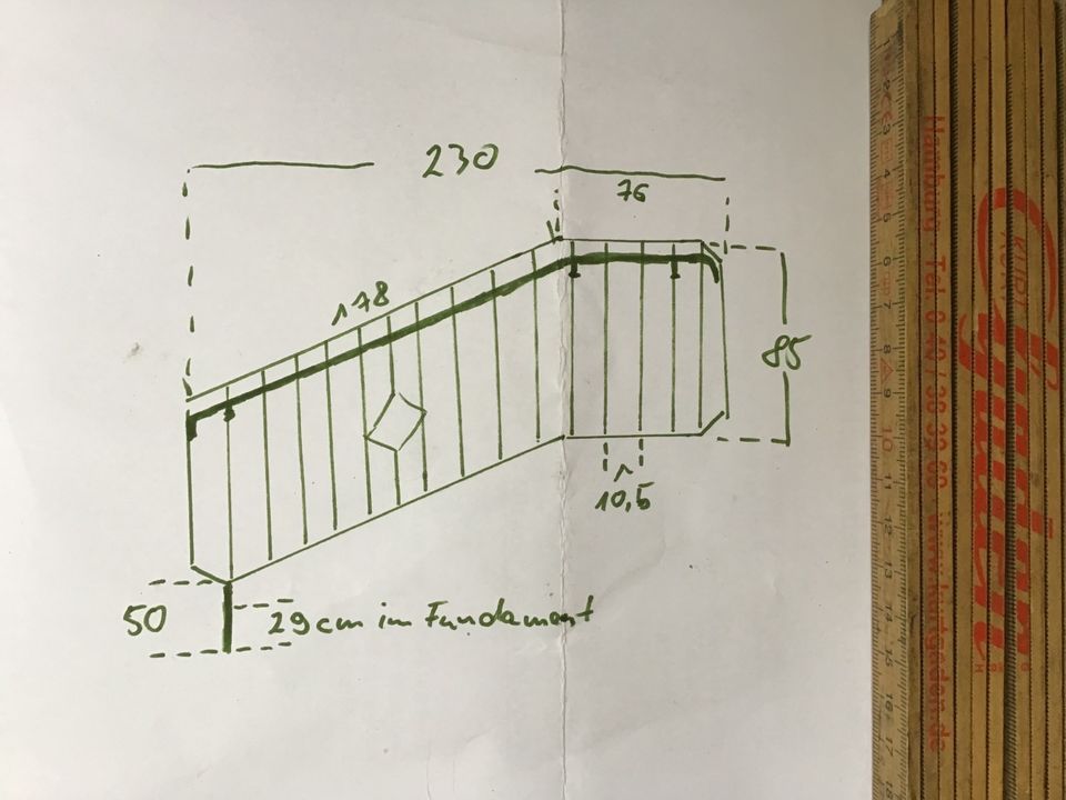 Treppengeländer Geländer Handlauf in Ratzeburg