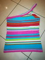 Coachella Vintage Asymmetrisch oneshoulder streifen 90er Hessen - Lorsch Vorschau