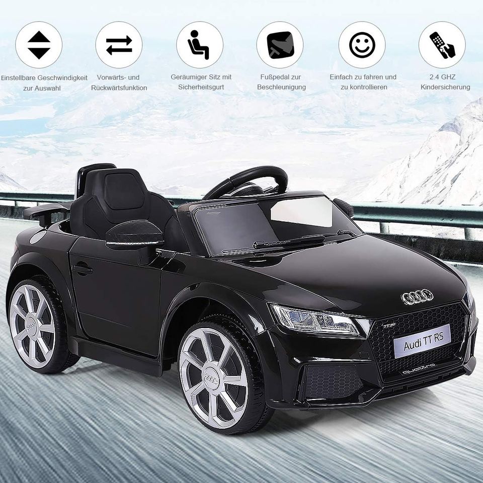 Elektro-Kinderauto Audi TT RS Kinderauto 2x6V4AH in Essen