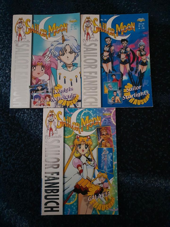 Sailor Moon Fanbuch Nr. 17, 18, 19 Buch Set in Wetzlar