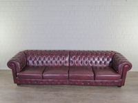 21955 Chesterfield Sofa Couch Leder Pflaume 2.90 m Niedersachsen - Nordhorn Vorschau