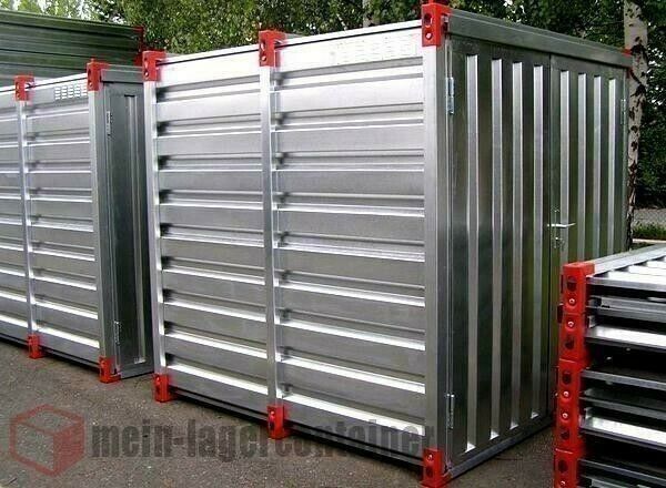 4x2m Gartenhaus Reifencontainer Lagercontainer Blechcontainer NEU in Erfurt