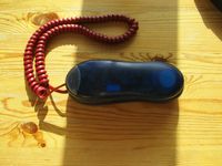 Swatch Telefon Twinphone blau 2 Hörer Retro Vintage Wandsbek - Hamburg Volksdorf Vorschau