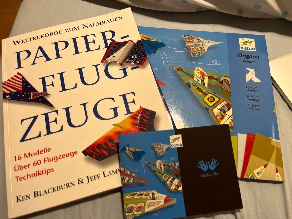 Papierflugzeuge Bücher Faltanleitungen und Papiervorlagen in Hamburg