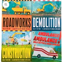 4 Children's books Working Vehicle Collection Eng. Kinderbücher Nordrhein-Westfalen - Alfter Vorschau