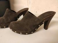 Superga Plateau Clogs Wildleder braun Größe 37 Niedersachsen - Osnabrück Vorschau