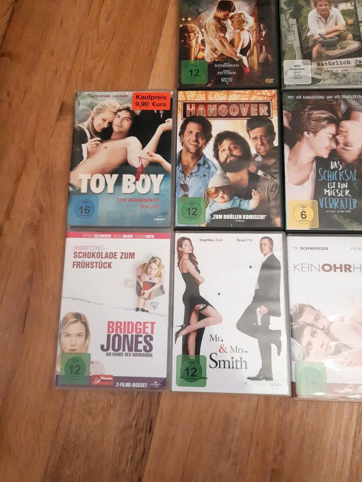 DVD Sammlung Jamie Oliver, Bridet Jones, Hangover, KeinOhrHasen in Marburg