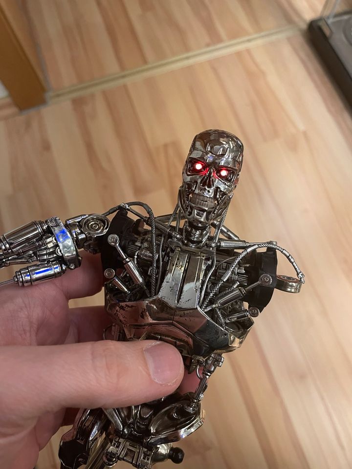 Hot Toys 1/6 Terminator EndoSkelett Figur in Schwäbisch Hall