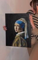 Jan Vermeer “das Mädchen mit dem Perlenohrgehänge" Rheinland-Pfalz - Bitburg Vorschau