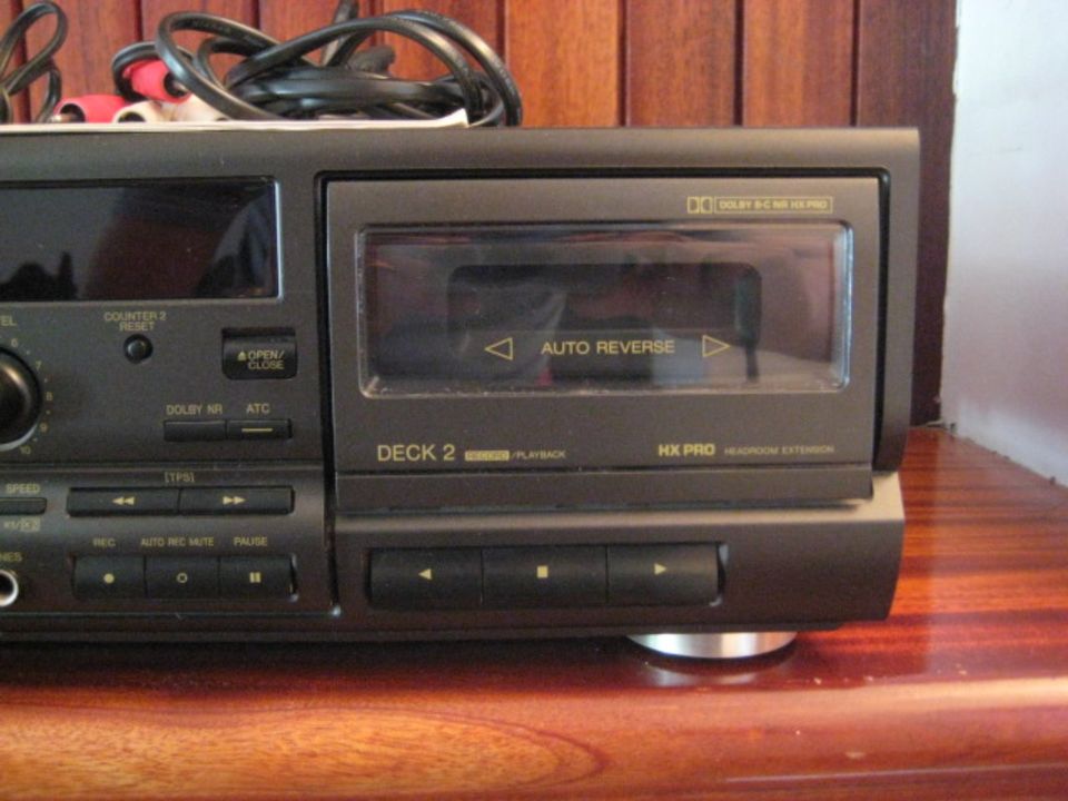 Technics Stereo Cassette Deck (double) RS-TR575 in Frankfurt (Oder)