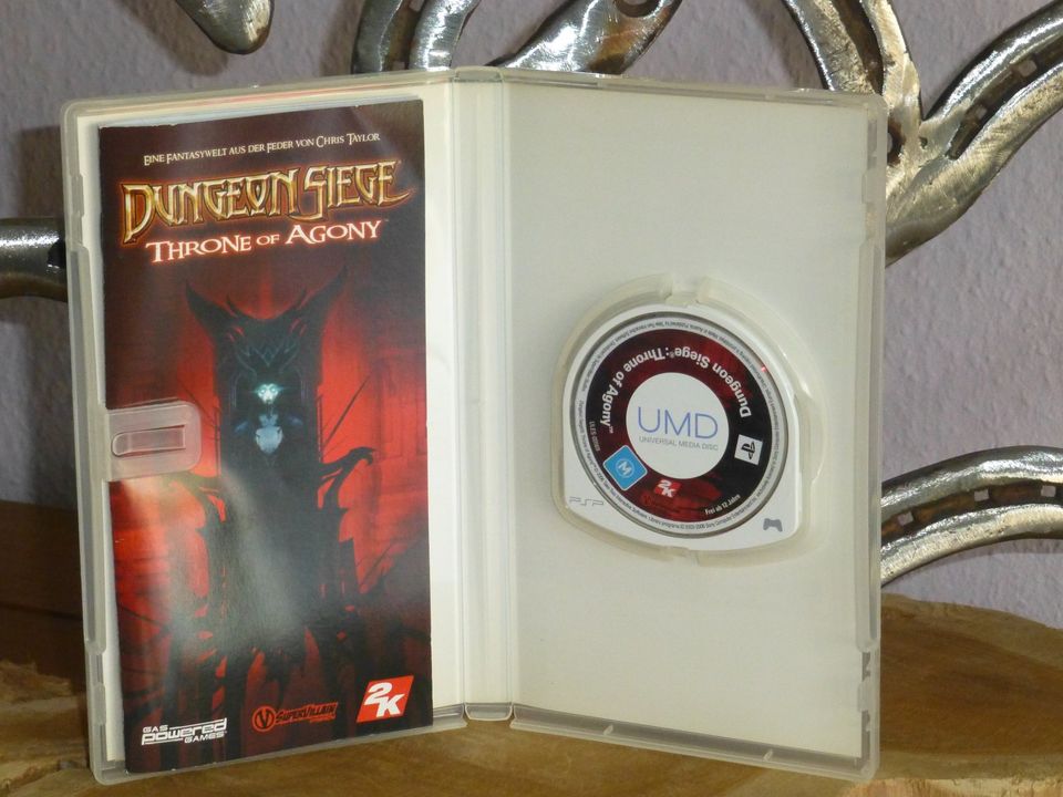 * PSP * Dungeon Siege - Throne of Agony * USK 12 * inkl. Booklet in Kevelaer