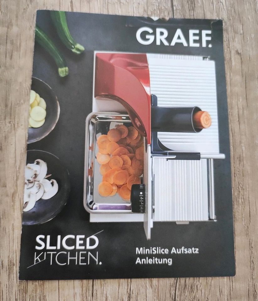 Graef MiniSlice Aufsatz Zubehör Allesschneider sliced kitchen in Bochum