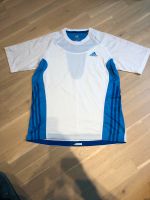 ADIDAS-Herrensportshirt, Gr. M, weiß/hellblau, inkl. Versand Schleswig-Holstein - Pansdorf Vorschau