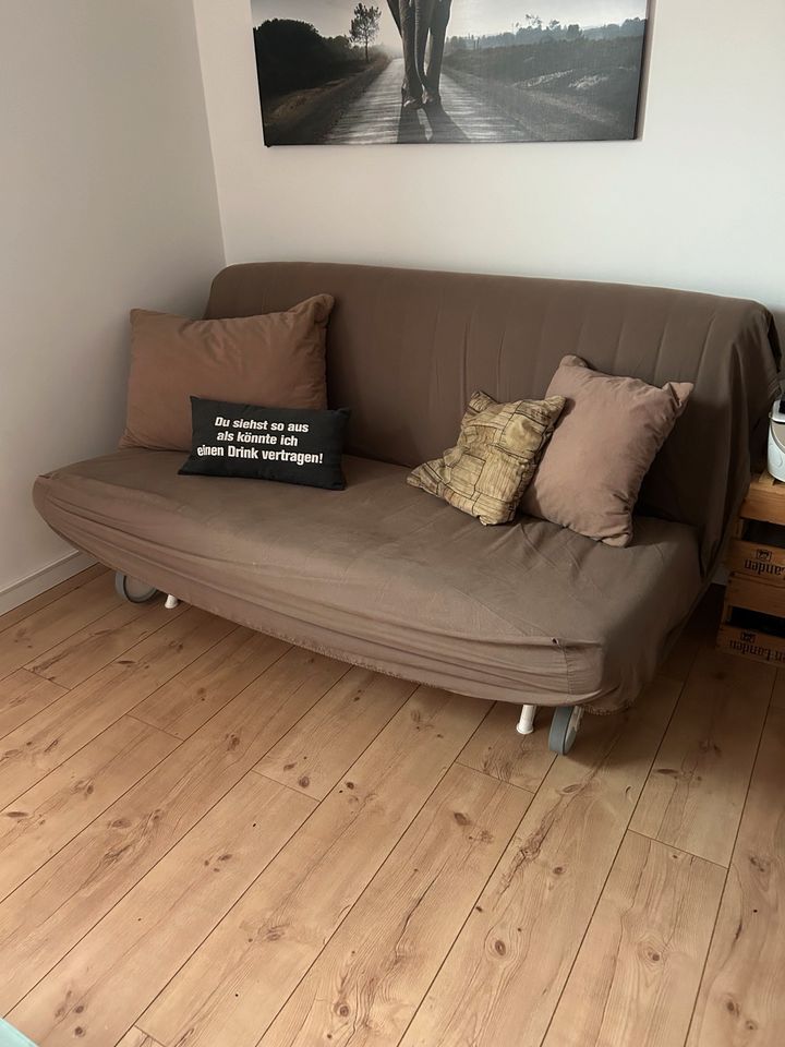 Schlafcouch Sofa 2 in 1 Couch Bett in Groß-Zimmern