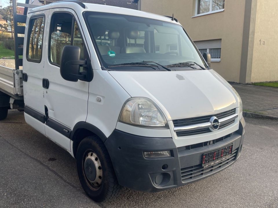 Opel Movano Pritsche L3 3,5 t TÜV NEU in Crailsheim