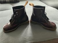 1 Paar Dr. Martens Vegan 1460, 8 - Ösen Stiefel Hessen - Rosbach (v d Höhe) Vorschau