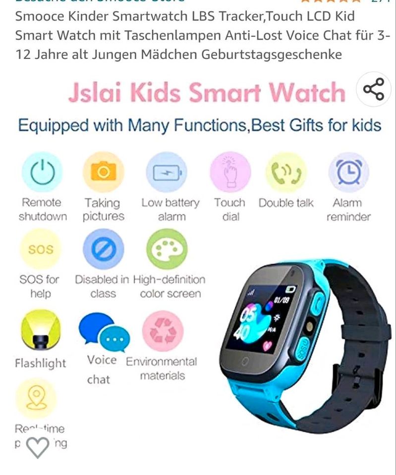 Smartwatch Kinder Smart Watch Uhr Telefon... in Ulm