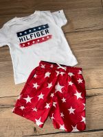 Tommy Hilfiger Set mit T-Shirt & Next Shorts Sterne in 104 Nordrhein-Westfalen - Siegburg Vorschau