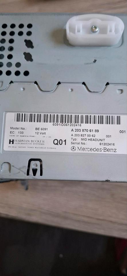 Original Mercedes-Benz APS 50 Radio mit Navigation A2038706189 in Prenzlau