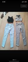 Gymshark 2 leggins und 2 bhs S XS blau grau schwarz Dresden - Blasewitz Vorschau