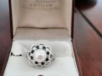 Traumhaft schöner antik Ring Grosse Perle echte Safire 835 Duisburg - Friemersheim Vorschau