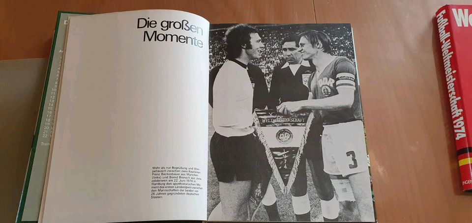 Franz Beckenbauer WM 1974 in Völklingen