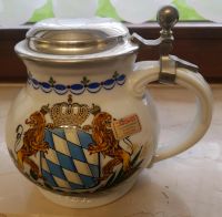 Bayerischer Bierkrug mit Zinndeckel neu Versand möglich Baden-Württemberg - Dauchingen Vorschau