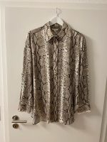 H&M Bluse Schlangen Muster Print grau Gr M Baden-Württemberg - Schwäbisch Hall Vorschau