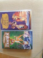 VHS-Kassette Wald Disney Susi und Strolchi und Bambi Bayern - Wiesent Vorschau