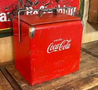 ORIG COCA COLA PICNIC COOLER KÜHLBOX EISBOX VINTAGE CAMPING USA Nordrhein-Westfalen - Hamm Vorschau