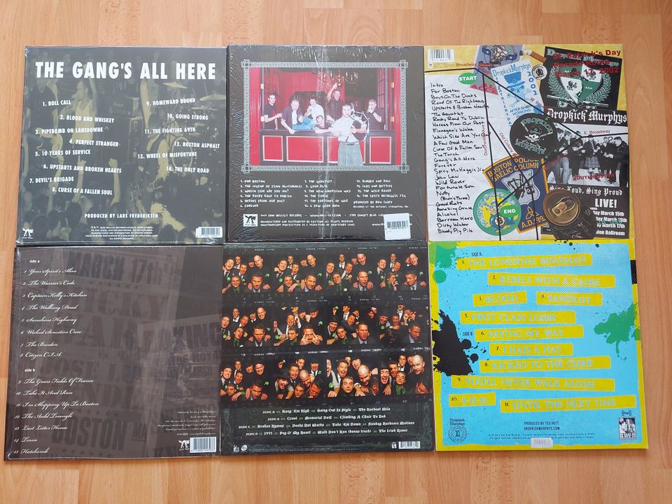 DROPKICK MURPHYS 7 Vinyl LP Collection in Köln