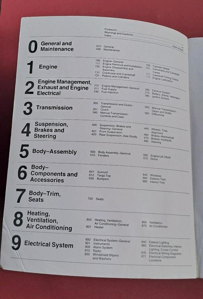 Werkstatt-Handbuch PORSCHE 911SC  Reparatur-Leitfaden Manual in Wülfrath