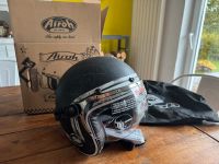 Motorrad Helm Jet Airoh Garage RAW Matt XS Vintage Look neu Saarland - Nohfelden Vorschau