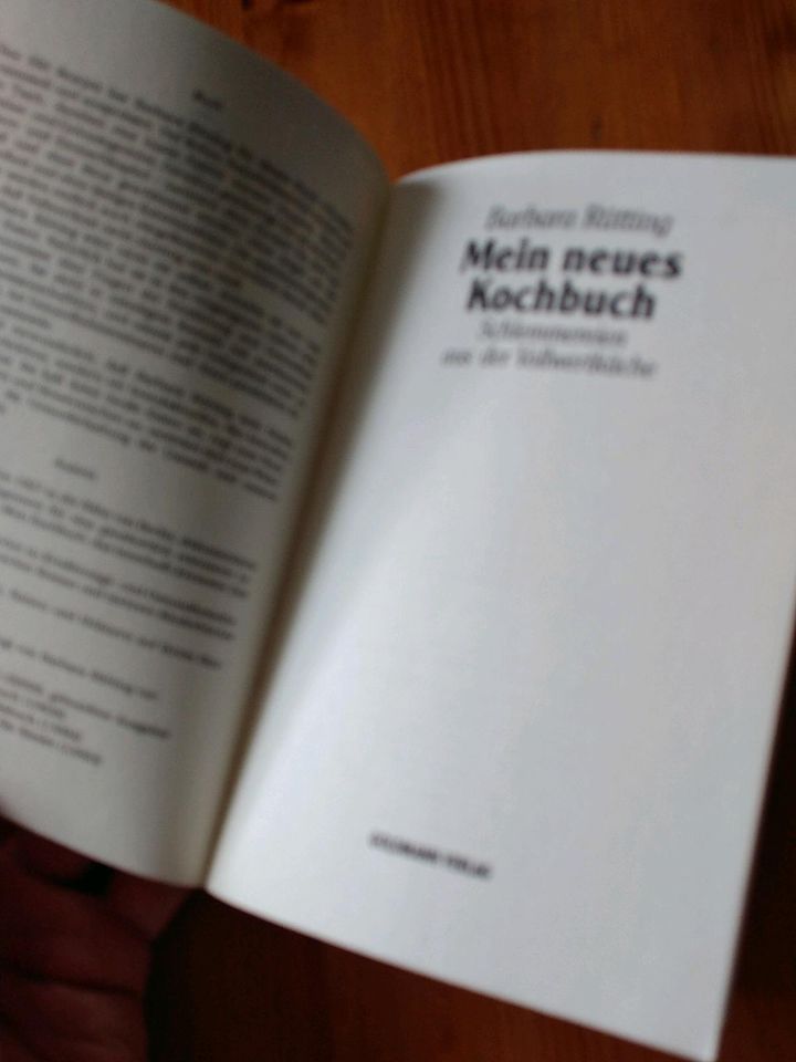 Kochbuch, Mein neues Kochbuch, Autorin Barbara Rütting in Gechingen
